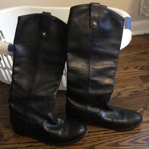 Black Frye tall boots